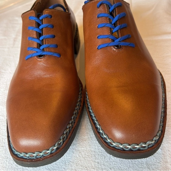 Crary Brand New Handmade Men\'s Leather Spiked Golf Shoes Vibram Sole Size 13